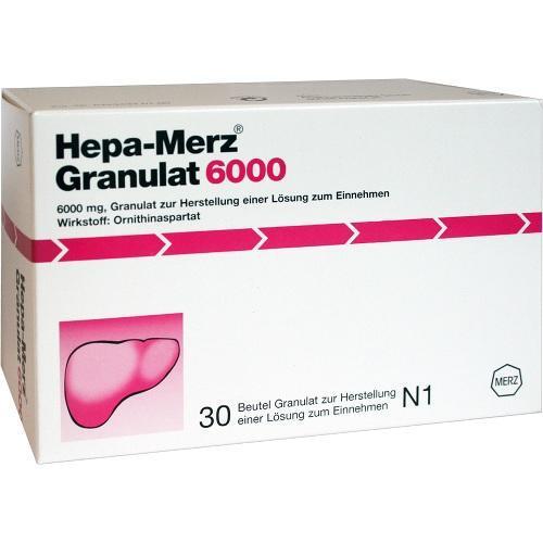 HEPA MERZ GRANULAT 6000 Btl. 30St PZN: 7469993