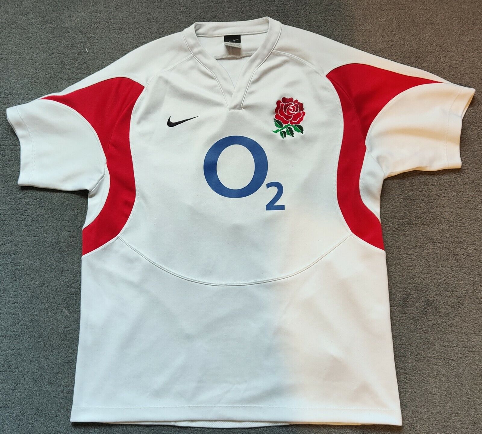 Nike England 2005/2006 Men's Rugby Shirt Size Large