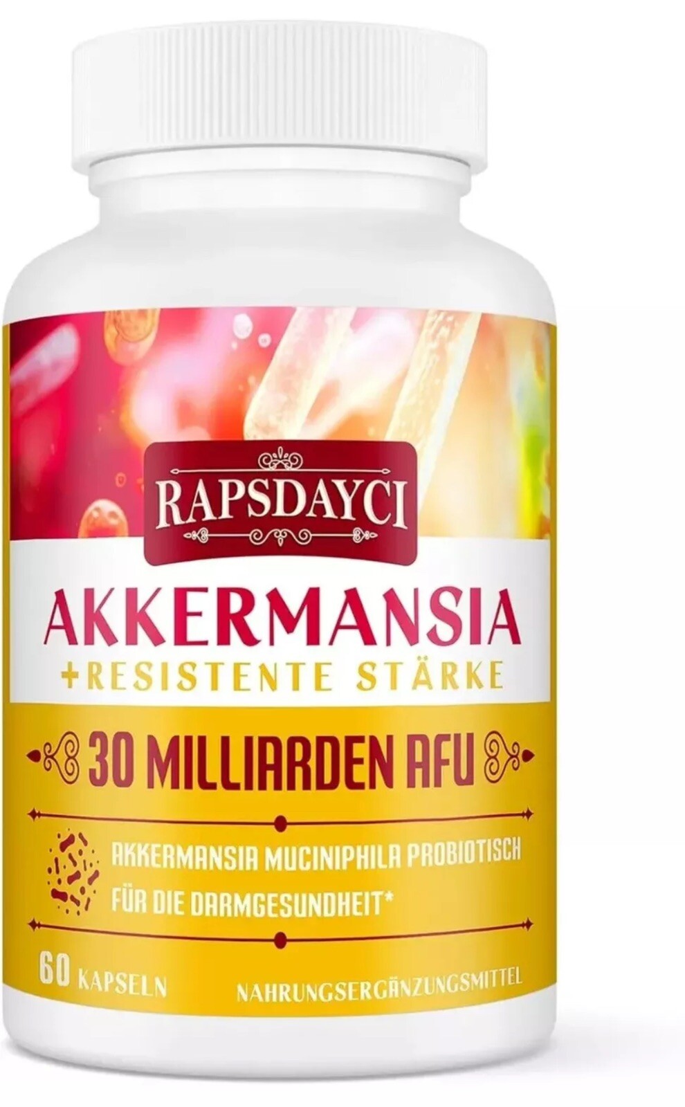 Akkermansia Muciniphila - 30 Mrd KBE Je Tagesdosis, 60 Stück Magensaftresistent