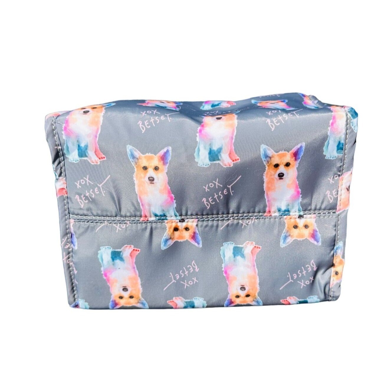 betsey johnson corgi lunch bag