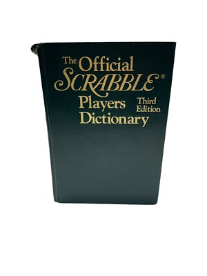 The Official SCRABBLE Players Dictionary (Third Edition, 1995) Hardcover Book