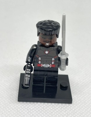 Lego Blade Custom Printed Minifigure Deadpool vs Wolverine Vampire Hunter