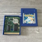 Pokemon Blue Nintendo Gameboy Authentic Cartridge Good Save Battery Working