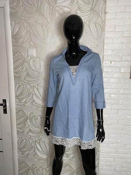 Women Calzedonia Dress Blue 40 / L / 48