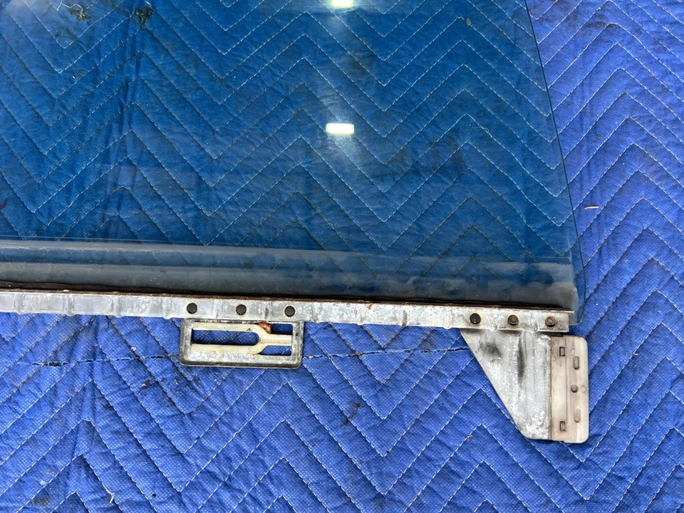 Volvo 740 940 1989-1995 sedán pasajero trasero puerta derecha ventana vidrio OEM #3855EM Foto 2 de 4