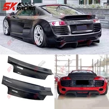 Carbon Fiber/Forged/Unpainted Rear Trunk Spoiler Wing Kit Fits Audi R8 2008-2015