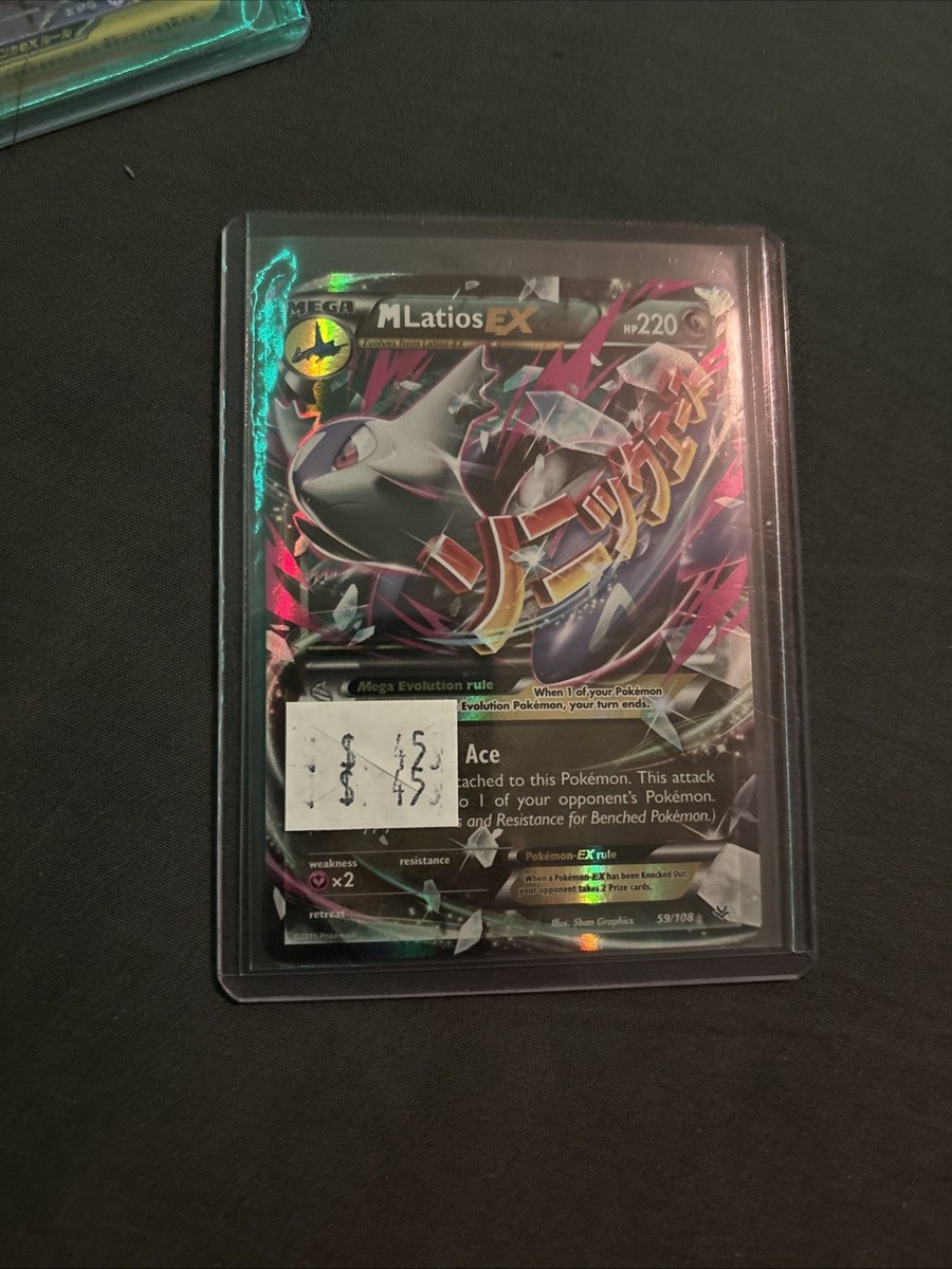 Pokmon TCG Mega M Latios EX Holo Ultra Rare Card Roaring Skies 59/108 |  eBay