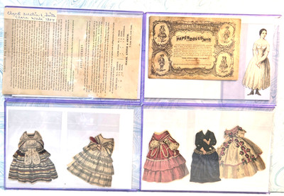 #28 Antique Paper Dolls 1858 Clark, Austin. Smith Clara Wade ''Girls Delight''