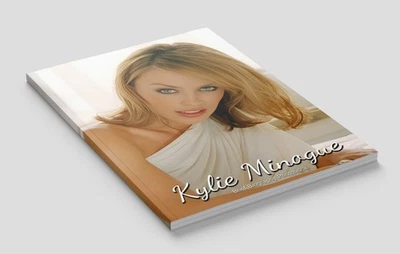 Kylie Minogue Brief Biography Photo Book in 2 versions soft/hardback