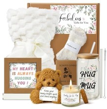 Get Well Soon Gift Basket for Women - Care Package for Women, Sympathy Brown