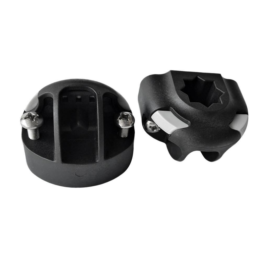2 Pieces Durable Nylon Kayak Boat Sea Fishing Rod Holder