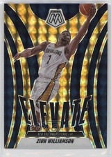 2024 Panini Mosaic Elevate Reactive Yellow Prizm 16/99 Zion Williamson #2 1e8u