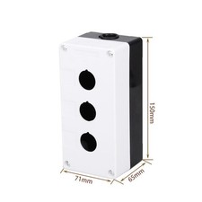 22mm Hole Stop push button switch box waterproof Plastic Control box