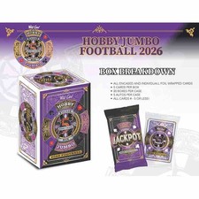 2026 Wild Card 5-Card Draw Stacked Deck Football Hobby Jumbo Sealed 26WCF5CDSDHJ
