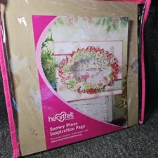 Heartfelt Creations Snowy Pines Collection Paper Stamp Die LOT