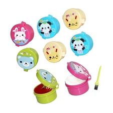 8 Pack Salad Dressing Container To Go, 0.9oz Small Condiment Containers with ...