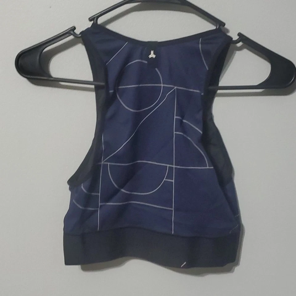 Ultracor Soul! Sujetador deportivo para mujer talla M mediano azul negro blanco Foto 4 de 4