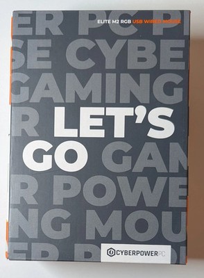 New Cyberpower Elite M2 Gaming Mouse Black For PC