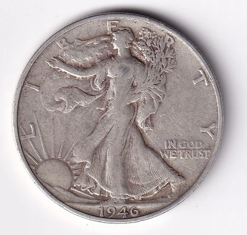 1946 S Walking Liberty Half Dollar 90% Silver  #146