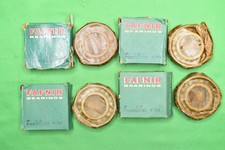 Qty 4 Fafnir 206K Deep Groove Radial Ball Bearing - NOS/NOB