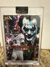 2025 1/1 Wild Card Ryan Williams Alabama Jokers Wild SSP Rookie. rookie card picture