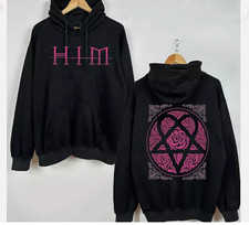 New HIM band logo Gift For Fans Hoodie - all printed, hot 2025