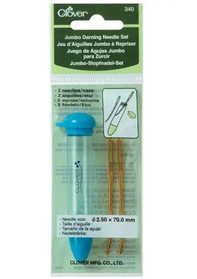 Clover Jumbo Stopfnadel Set mit Koffer CL340