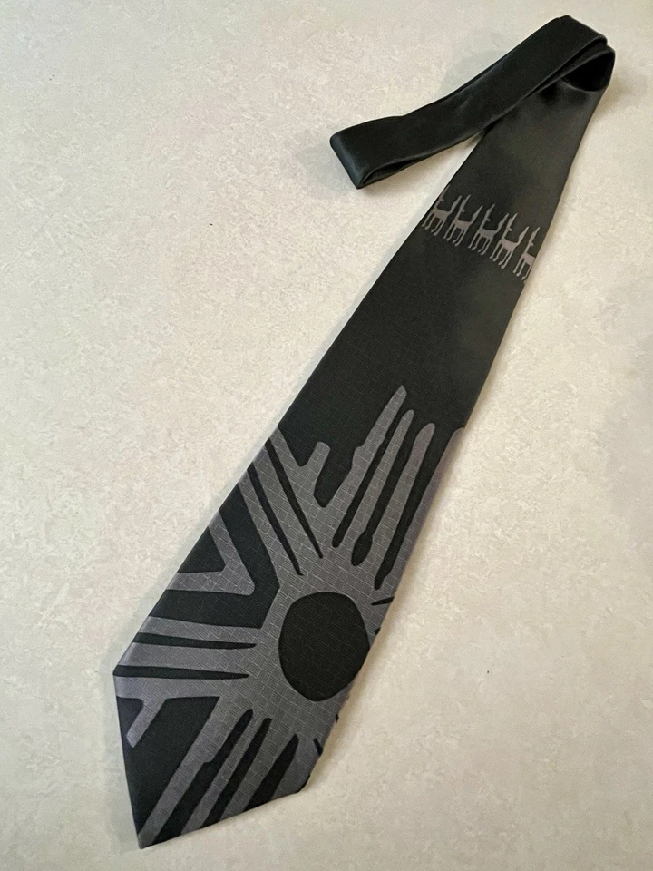 Corbata Olympic Salt Lake 2002 mercancía con licencia con 2000 pegatinas TCM Foto 3 de 4