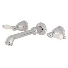 Kingston Brass KS712.PL English Country 1.2 GPM Wall Mounted - Chrome