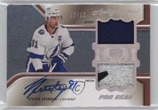 2019 The Cup Pro Gear Jersey-Patch 12/12 Steven Stamkos #APG-SS Patch Auto 4f5