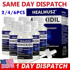 Minoxidil 5% Hair Regrowth Treatment Topical Solution for Men 2-6 Month Supply