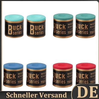 2pcs Pool Cue Chalk Professional Lime Snooker Chalks No-slip for Billiard Lovers