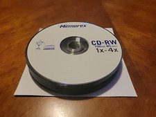 13 - New Loose Discs - Memorex CD-RW 700 MB 80 Min - Open Box Discs RE-WRITABLE