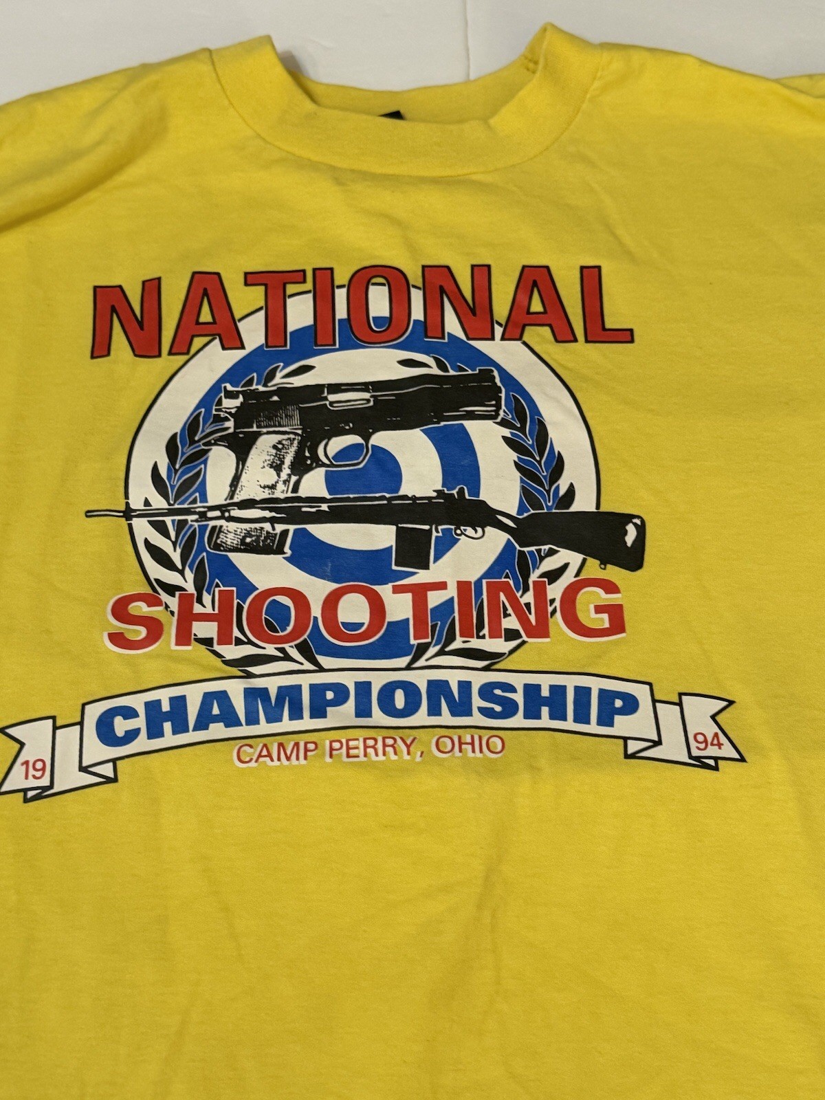Vintage National Shooting Championship Camp Perry , Ohio Shirt Xl