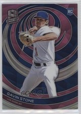 2023 Panini Chronicles Spectra Pink Prizm 16/17 Gavin Stone #37 13kh