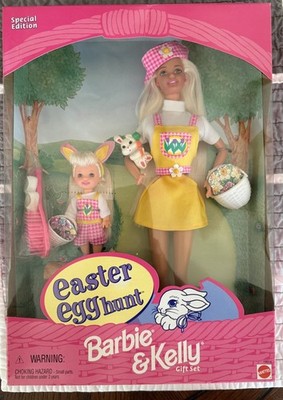 Mattel Barbie & Kelly Easter Egg Hunt Special Edition MPN 19014