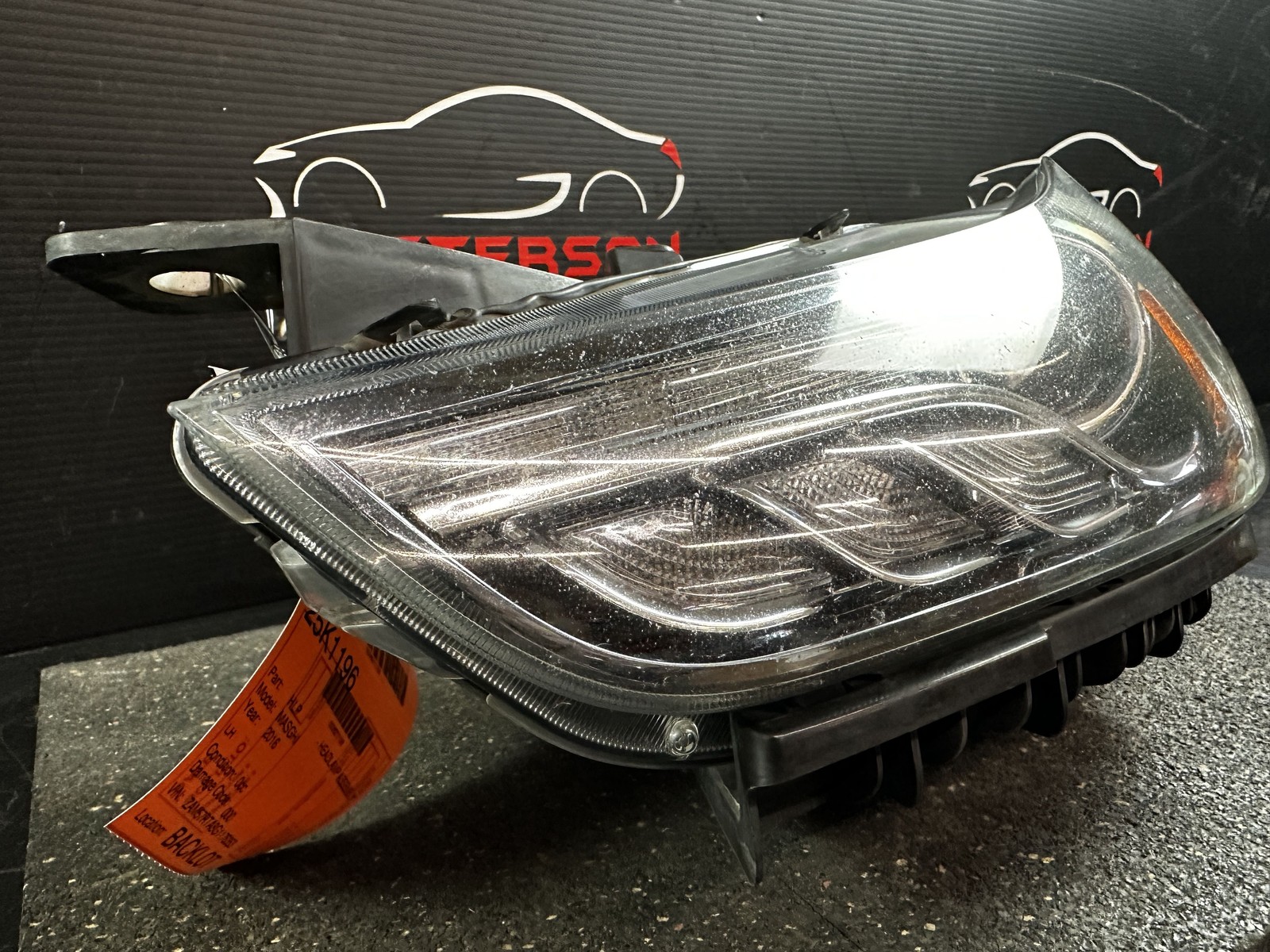 14-17 MASERATI GHIBLI DRIVER LEFT BI-XENON HID LOW AND HIGH BEAM HEAD LIGHT LAMP