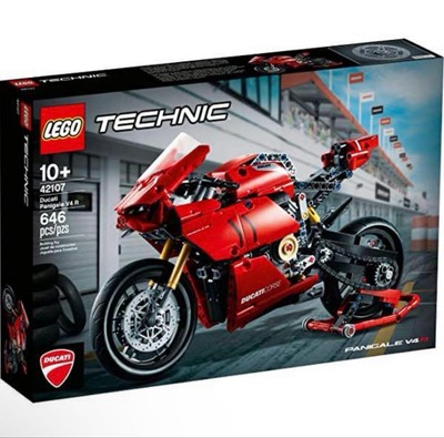 LEGO TECHNIC Ducati Panigale V4 R 42107 Motorcycle Model Kit New