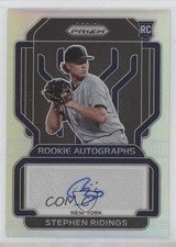 2022 Panini Prizm Rookie Auto Silver Prizm Stephen Ridings #RA-SR Auto 05ks
