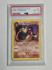 Pokémon TCG 2000 Team Rocket Dark Charizard Rare Unlimited #21/82 Regular PSA 8