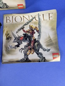 Lego BIONICLE: Titans: Toa Lhikan & Kikanalo Set 8811 - Incomplete Set