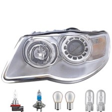 Scheinwerfer links inkl. Premium Lampen für VW Touareg 7LA 7L6 7L7 mit LWR Motor