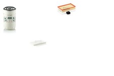 Inspektionspaket Filtersatz L MANN-FILTER Filtereinsatz Partikelfilter für FORD