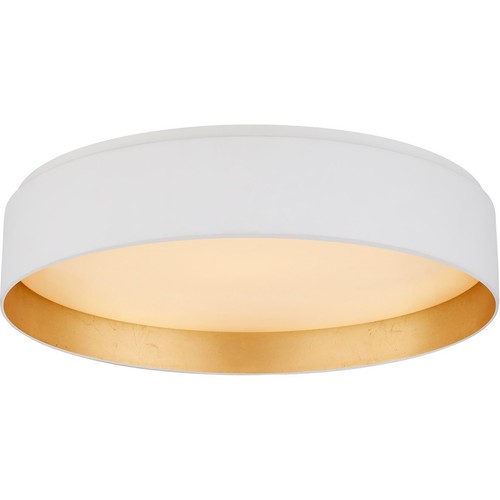 Visual Comfort Signature Collection S4043WHT OPEN BOX Shaw Flush Mount