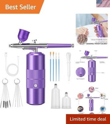 Effortless Creative Control - Cordless Airbrush Kit for Artists & Enthusiasts