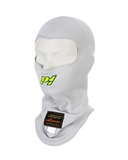 P1 Racewear Open Face Aramid Balaclava Silver