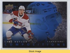 2025-26 Upper Deck Series 1 Compositions Speckle Lane Hutson #CMP-24 READ 7mx