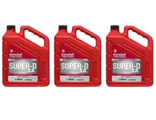 Kendall 1077886 Super-D XA CK-4 15W40 Diesel Engine Oil in Gallons - Case of 3