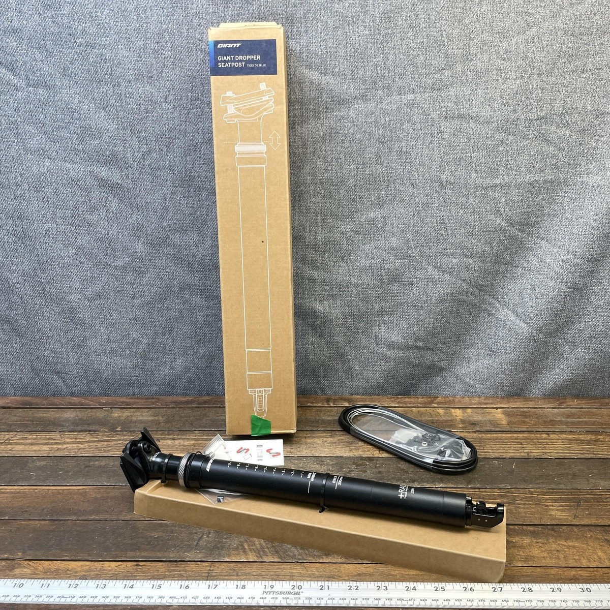 Giant Dropper Seatpost 30.9mm Black 200mm Travel MTB Aluminum Bike