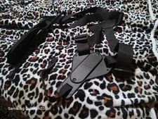 LOT 2  VTG Uncle Mike Sidekick size 5 Shoulder Holster & Mag Pouch Ambidextrous